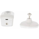 Konig HD IP-Camera Binnen 720P Oplaadbaar Wit/Zilver