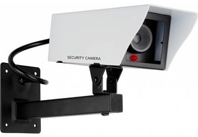 Smartwares Metalen Dummy Camera - Wit