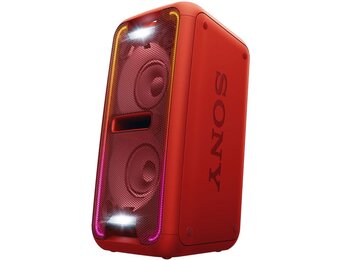 Sony GTK-XB7R LED Audiosysteem met Bluetooth - Rood