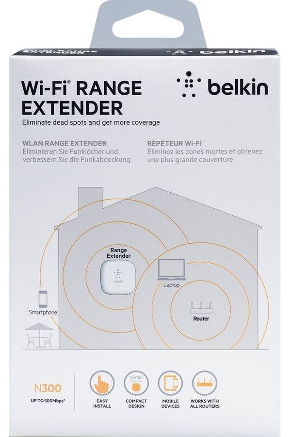 Belkin N300 Wi-Fi Signaalversterker