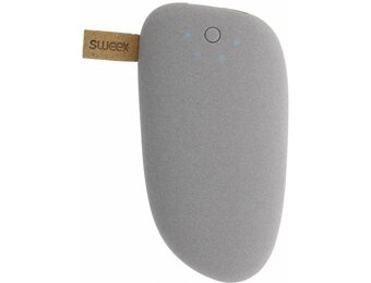 Sweex LED Powerbank 5200 mAh USB - Grijs