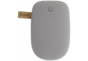 Sweex LED Powerbank 7800 mAh USB - Grijs