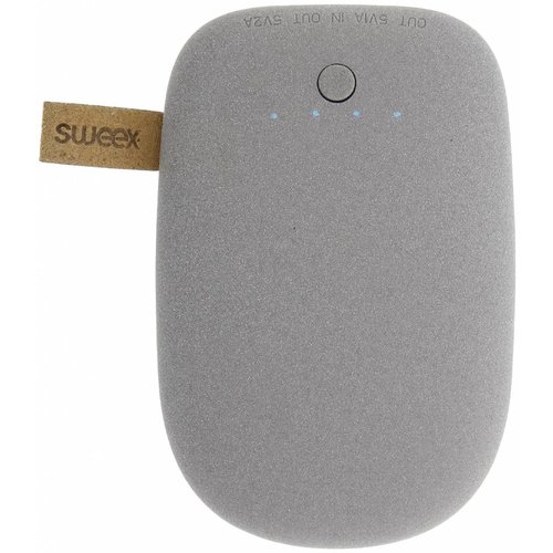 Sweex Sweex LED Powerbank 7800 mAh USB - Grijs Sweex Sweex LED Powerbank 7800 mAh USB - Grijs