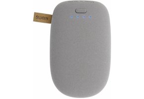 Sweex LED Powerbank 10400 mAh USB - Grijs