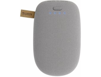 Sweex LED Powerbank 10400 mAh USB - Grijs
