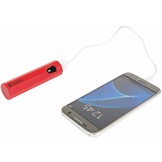 Konig LED Powerbank 2500 mAh USB - Rood