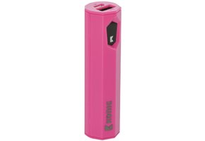 Konig LED Powerbank 2500 mAh USB - Roze