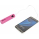 Konig Konig LED Powerbank 2500 mAh USB - Roze Konig Konig LED Powerbank 2500 mAh USB - Roze