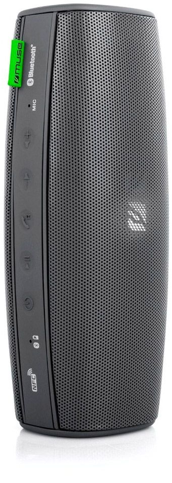 Muse M-710 BT LED Bluetooth Speaker Spatwaterdicht - Zwart