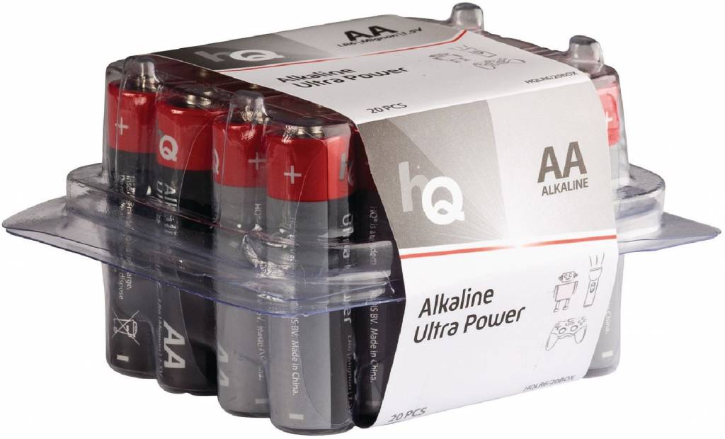 HQ Alkaline 20 x AA Batterij 1.5V - Voordeelbox