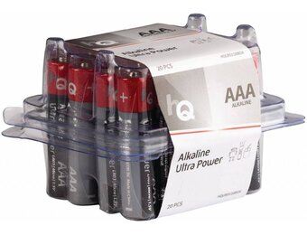 HQ Alkaline 20 x AAA Batterij 1.5V - Voordeelbox
