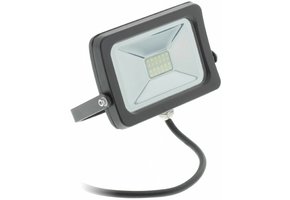 Konig LED Floodlight 5500 - 6500K 10 W - Zwart