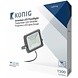 Konig Konig LED Floodlight 5500 - 6500K 20 W - Zwart Konig Konig LED Floodlight 5500 - 6500K 20 W - Zwart