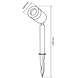 Ranex Ranex Lance LED Tuinspot op Spies Ranex Ranex Lance LED Tuinspot op Spies