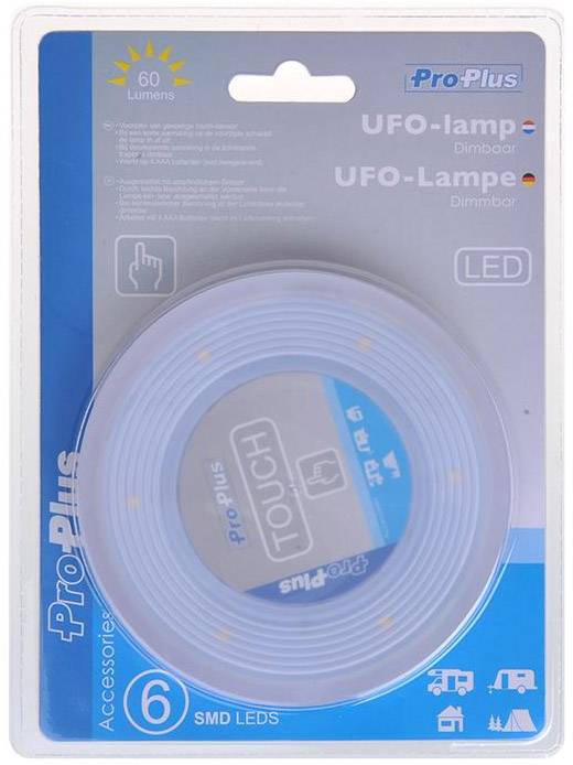 ProPlus LED UFO-lamp Touch-sensor Dimbaar