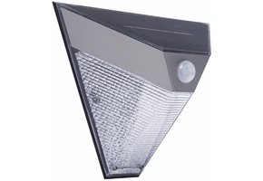 Smartwares 5000703 Solar LED Wandlamp met Bewegingsmelder