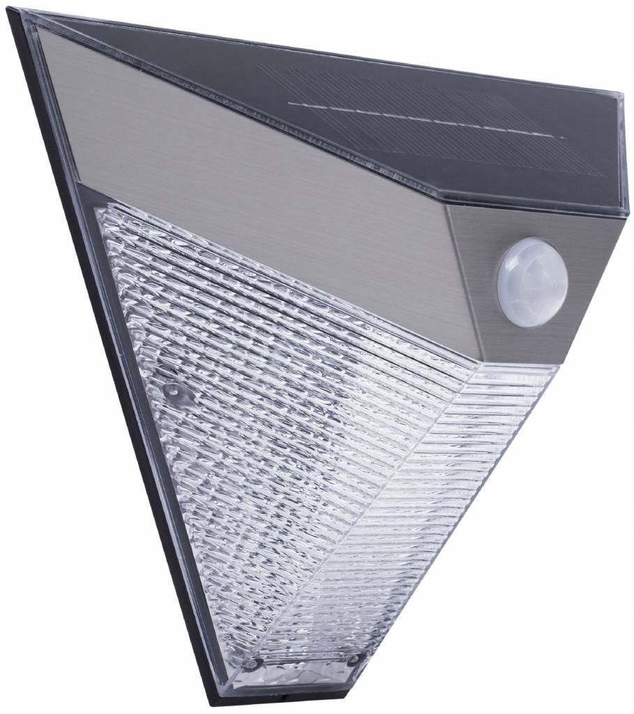 Smartwares 5000703 Solar LED Wandlamp met Bewegingsmelder