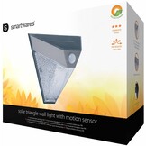 Smartwares 5000703 Solar LED Wandlamp met Bewegingsmelder