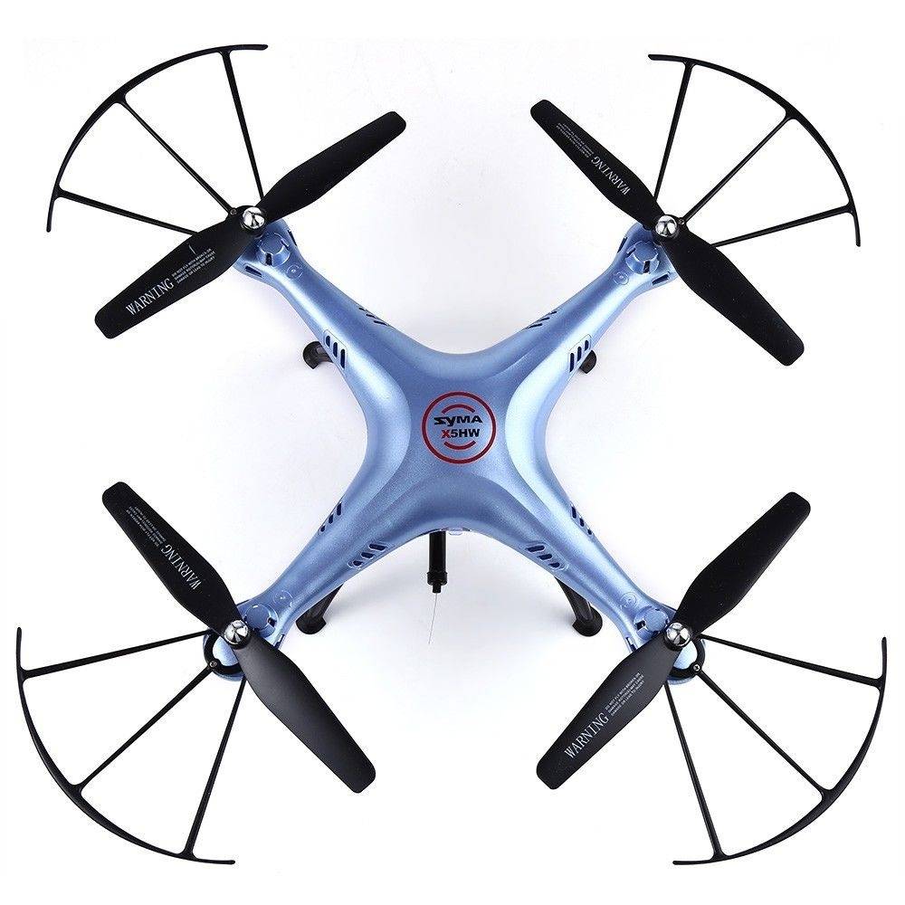 Syma X5HW LED Drone FPV Real-Time - Blauw