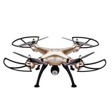 Syma X8HC LED Drone met 720P HD Camera - Goud