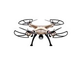 Syma X8HC LED Drone met 720P HD Camera - Goud