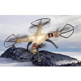 Syma X8HC LED Drone met 720P HD Camera - Goud