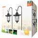 Ranex Ranex Claus Solar LED Lantaarn op Spies 2-pack Ranex Ranex Claus Solar LED Lantaarn op Spies 2-pack