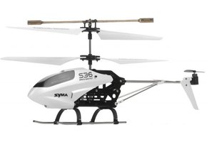 Syma S36 LED Helicopter - Wit
