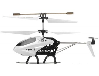 Syma S36 LED Helicopter - Wit
