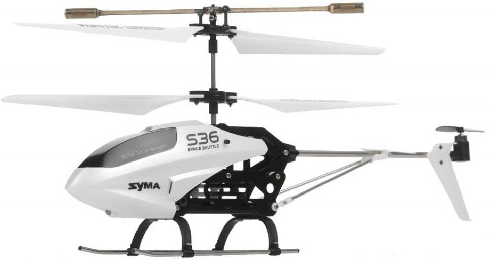Syma S36 LED Helicopter - Wit