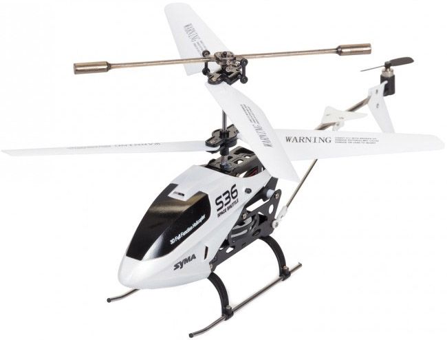 Syma S36 LED Helicopter - Wit