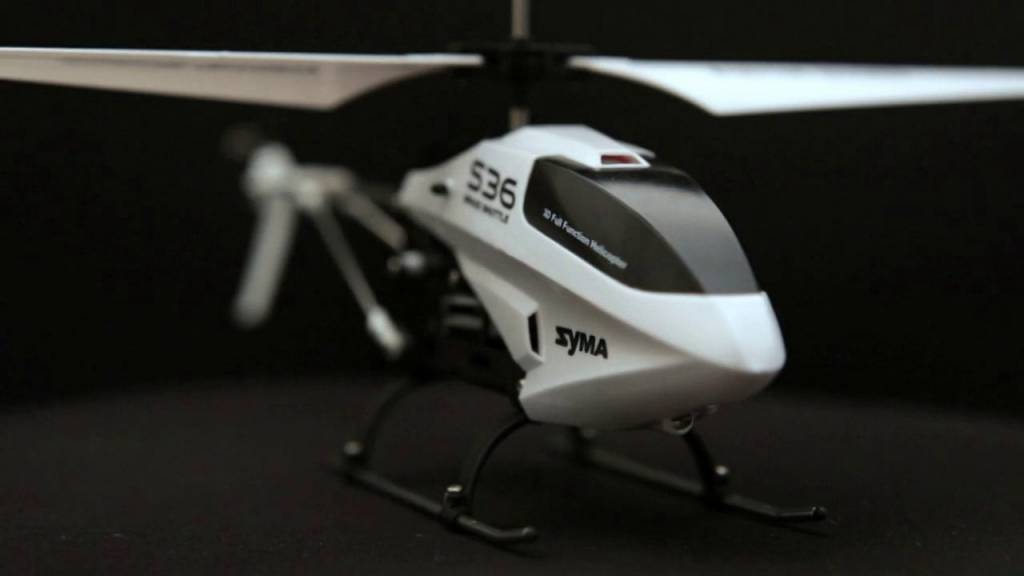 Syma S36 LED Helicopter - Wit