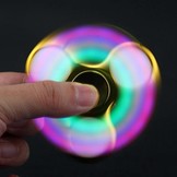 LED Fidget Hand Spinner - Chroom Goud
