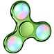 Merkloos LED Fidget Hand Spinner - Chroom Lichtgroen Merkloos LED Fidget Hand Spinner - Chroom Lichtgroen