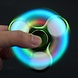 Merkloos LED Fidget Hand Spinner - Chroom Lichtgroen Merkloos LED Fidget Hand Spinner - Chroom Lichtgroen