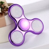 LED Fidget Hand Spinner - Chroom Paars