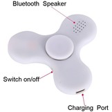 Bluetooth LED Speaker Fidget Hand Spinner - Mat Wit