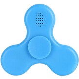 Bluetooth LED Speaker Fidget Hand Spinner - Mat Blauw