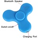 Bluetooth LED Speaker Fidget Hand Spinner - Mat Blauw Bluetooth LED Speaker Fidget Hand Spinner - Mat Blauw