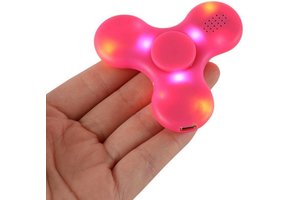 Bluetooth LED Speaker Fidget Hand Spinner - Mat Roze