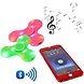 Merkloos Bluetooth LED Speaker Fidget Hand Spinner - Mat Roze Merkloos Bluetooth LED Speaker Fidget Hand Spinner - Mat Roze