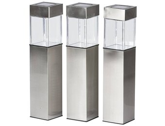 Grundig Solar LED Tuinlamp 3-pack