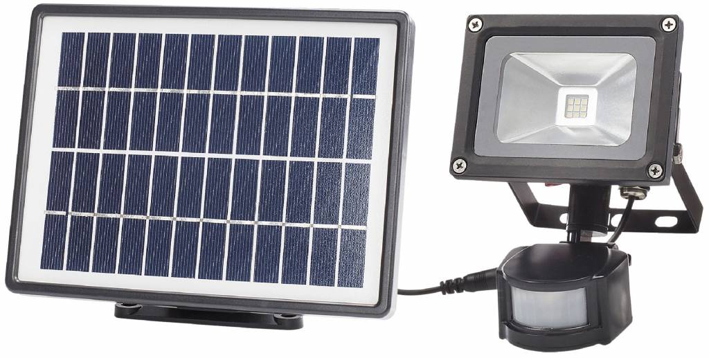 Smartwares SFL-180-MS Solar LED Schijnwerper met Bewegingssensor