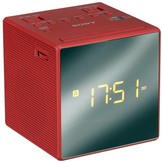 Sony ICF-C1TR LED Wekkerradio - Rood
