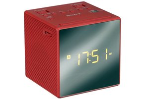 Sony ICF-C1TR LED Wekkerradio - Rood