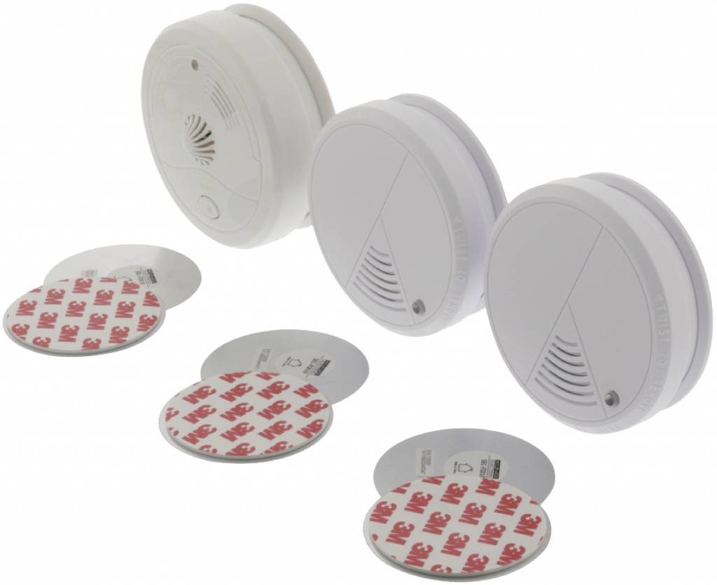 Konig Huis Preventie Kit Rook / Hitte - 3-pack