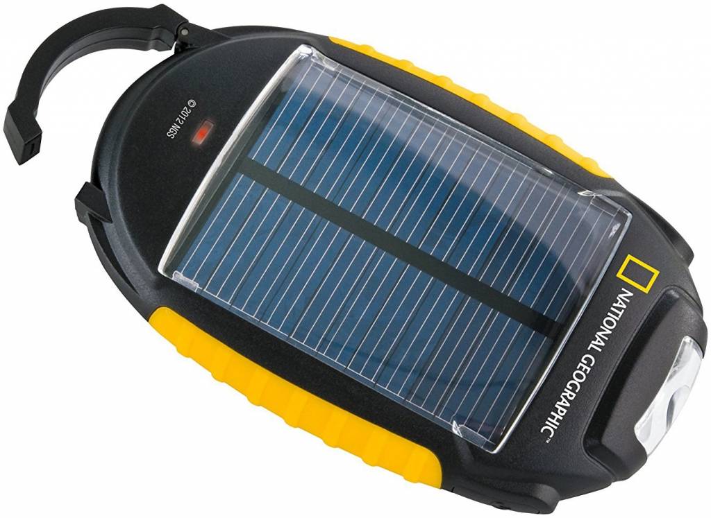 National Geographic Solar Oplaadbaar 4-in-1