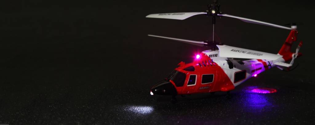 Syma S111G LED RC Helicopter