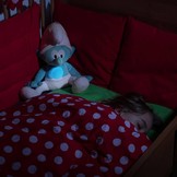 Ansmann Smurf Knuffel LED Nachtlicht