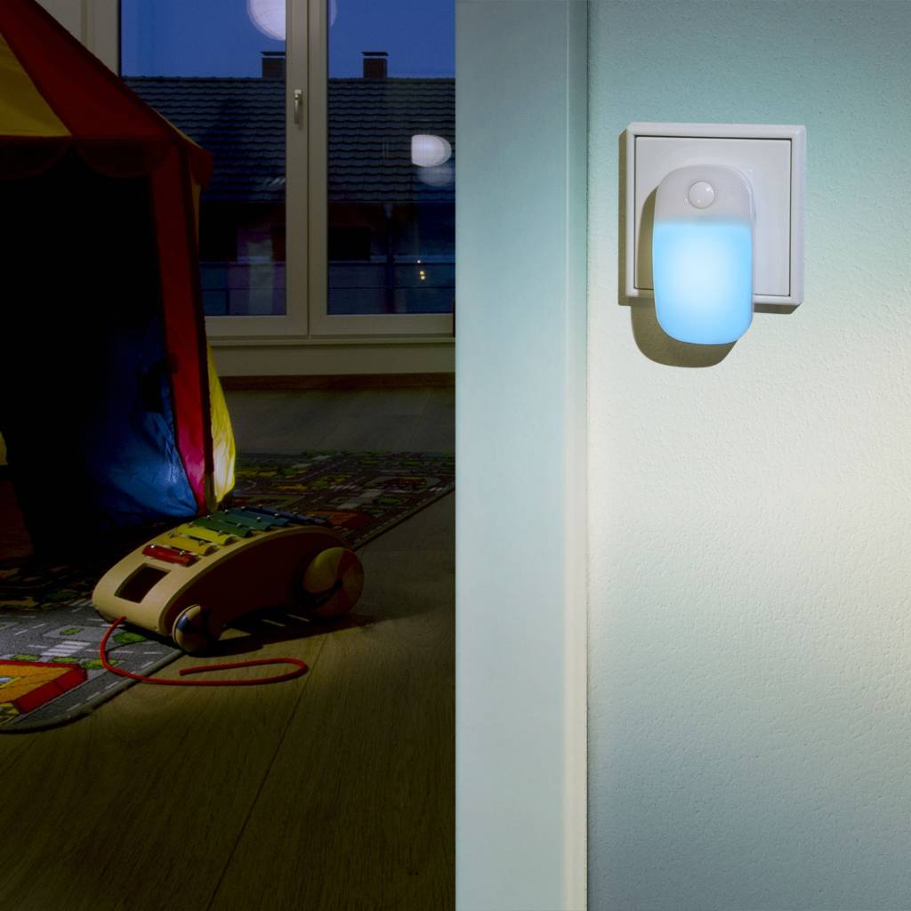 Ansmann LED Nachtlamp Guide Ambiente - Blauw